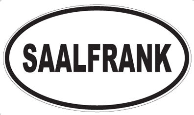SAALFRANK - Oval Magnet
