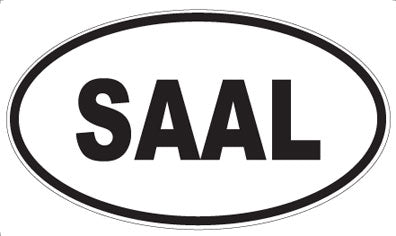 SAAL - Oval Magnet