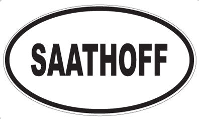 SAATHOFF - Oval Magnet