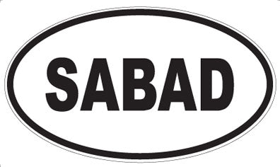 SABAD - Oval Magnet