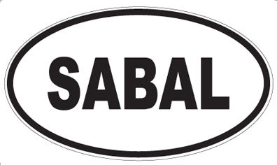 SABAL - Oval Magnet