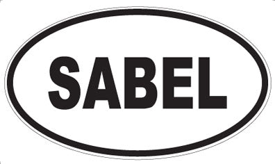 SABEL - Oval Magnet