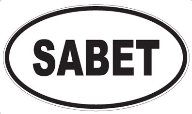 SABET - Oval Magnet