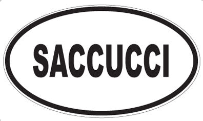 SACCUCCI - Oval Magnet