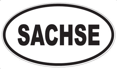 SACHSE - Oval Magnet