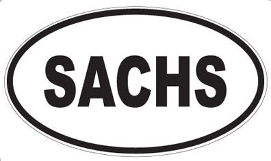 SACHS - Oval Magnet