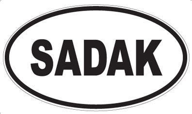 SADAK - Oval Magnet