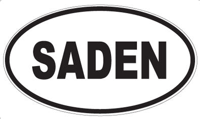 SADEN - Oval Magnet