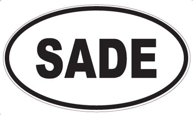 SADE - Oval Magnet