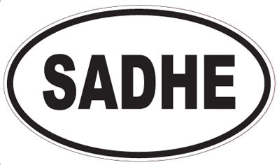 SADHE - Oval Magnet