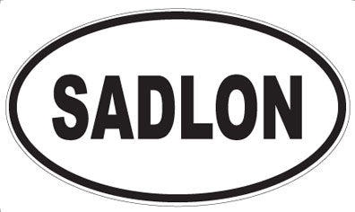 SADLON - Oval Magnet