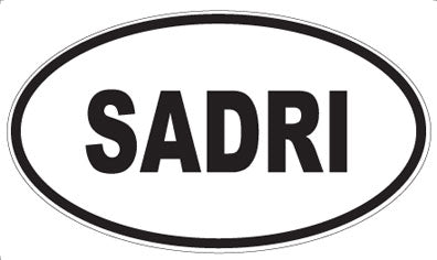 SADRI - Oval Magnet