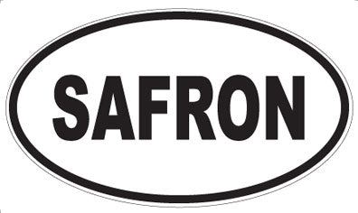 SAFRON - Oval Magnet
