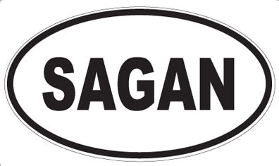 SAGAN - Oval Magnet