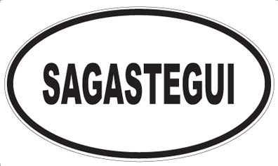 SAGASTEGUI - Oval Magnet