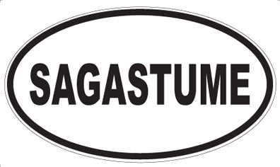 SAGASTUME - Oval Sticker