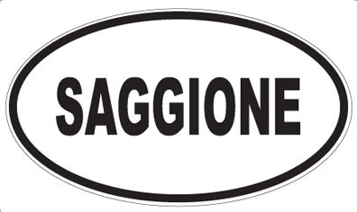 SAGGIONE - Oval Magnet
