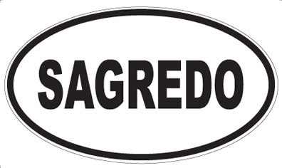 SAGREDO - Oval Sticker