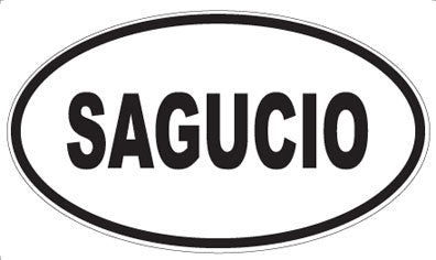 SAGUCIO - Oval Magnet