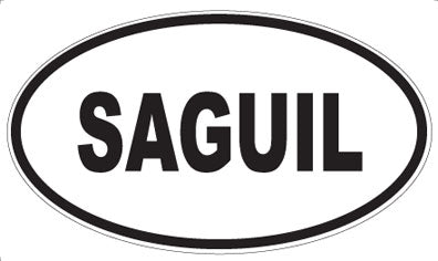 SAGUIL - Oval Magnet
