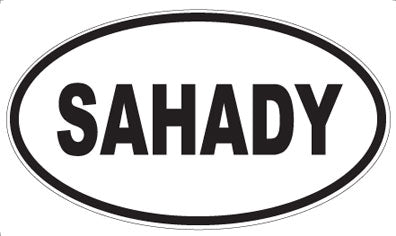 SAHADY - Oval Magnet