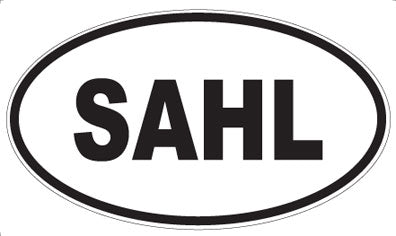 SAHL - Oval Sticker