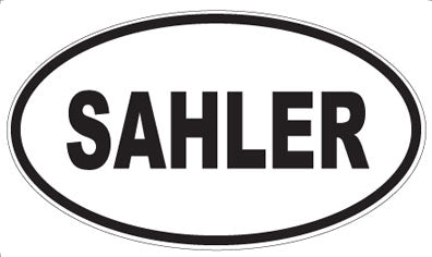 SAHLER - Oval Magnet