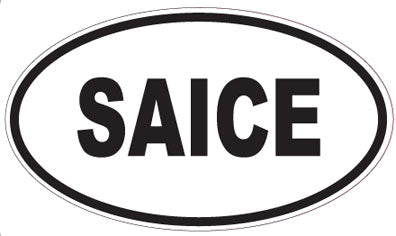 SAICE - Oval Magnet