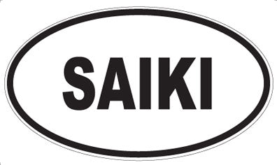 SAIKI - Oval Magnet