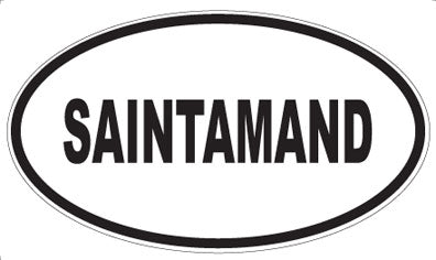 SAINTAMAND - Oval Sticker