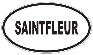 SAINTFLEUR - Oval Magnet