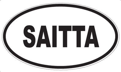 SAITTA - Oval Magnet