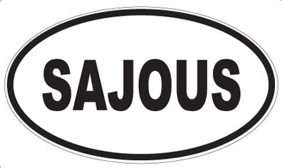 SAJOUS - Oval Magnet