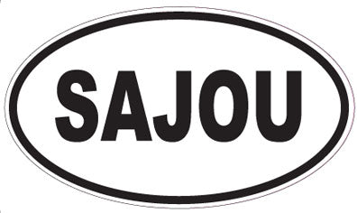 SAJOU - Oval Magnet