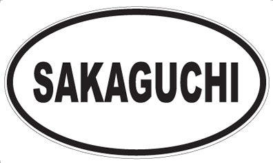 SAKAGUCHI - Oval Magnet