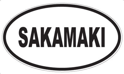 SAKAMAKI - Oval Sticker