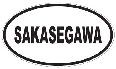 SAKASEGAWA - Oval Sticker
