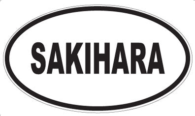 SAKIHARA - Oval Magnet