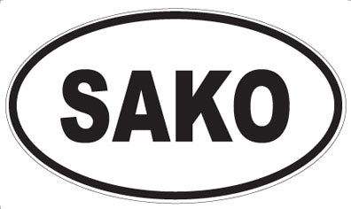 SAKO - Oval Sticker