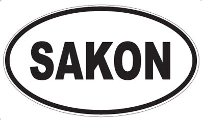 SAKON - Oval Magnet