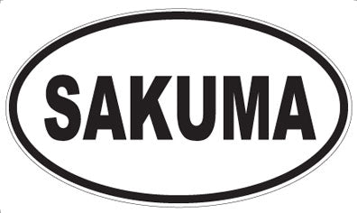SAKUMA - Oval Magnet