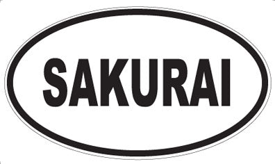 SAKURAI - Oval Magnet