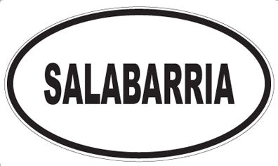 SALABARRIA - Oval Magnet