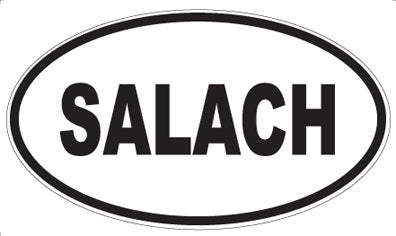 SALACH - Oval Sticker