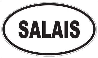 SALAIS - Oval Magnet