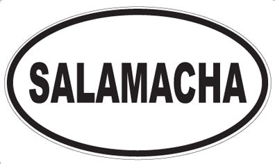 SALAMACHA - Oval Sticker