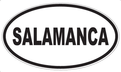 SALAMANCA - Oval Sticker