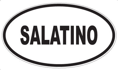 SALATINO - Oval Sticker