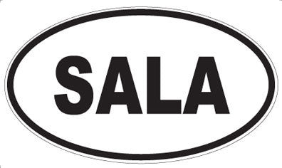 SALA - Oval Magnet