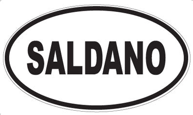 SALDANO - Oval Magnet